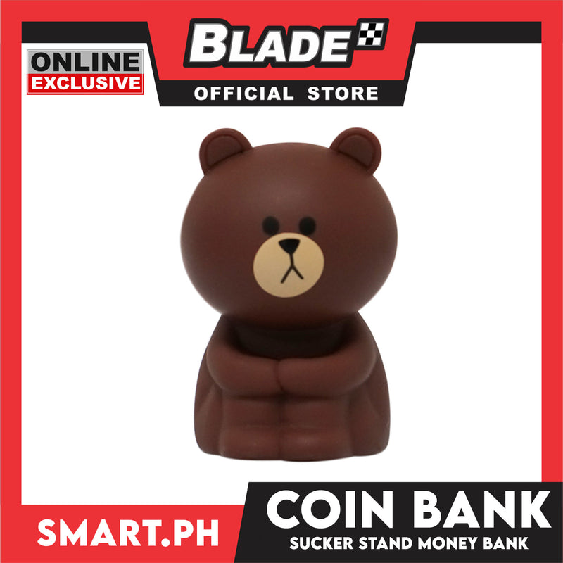 Gifts Coin Bank Sucker Stand Bear CP-490 (Assorted Designs and Colors)