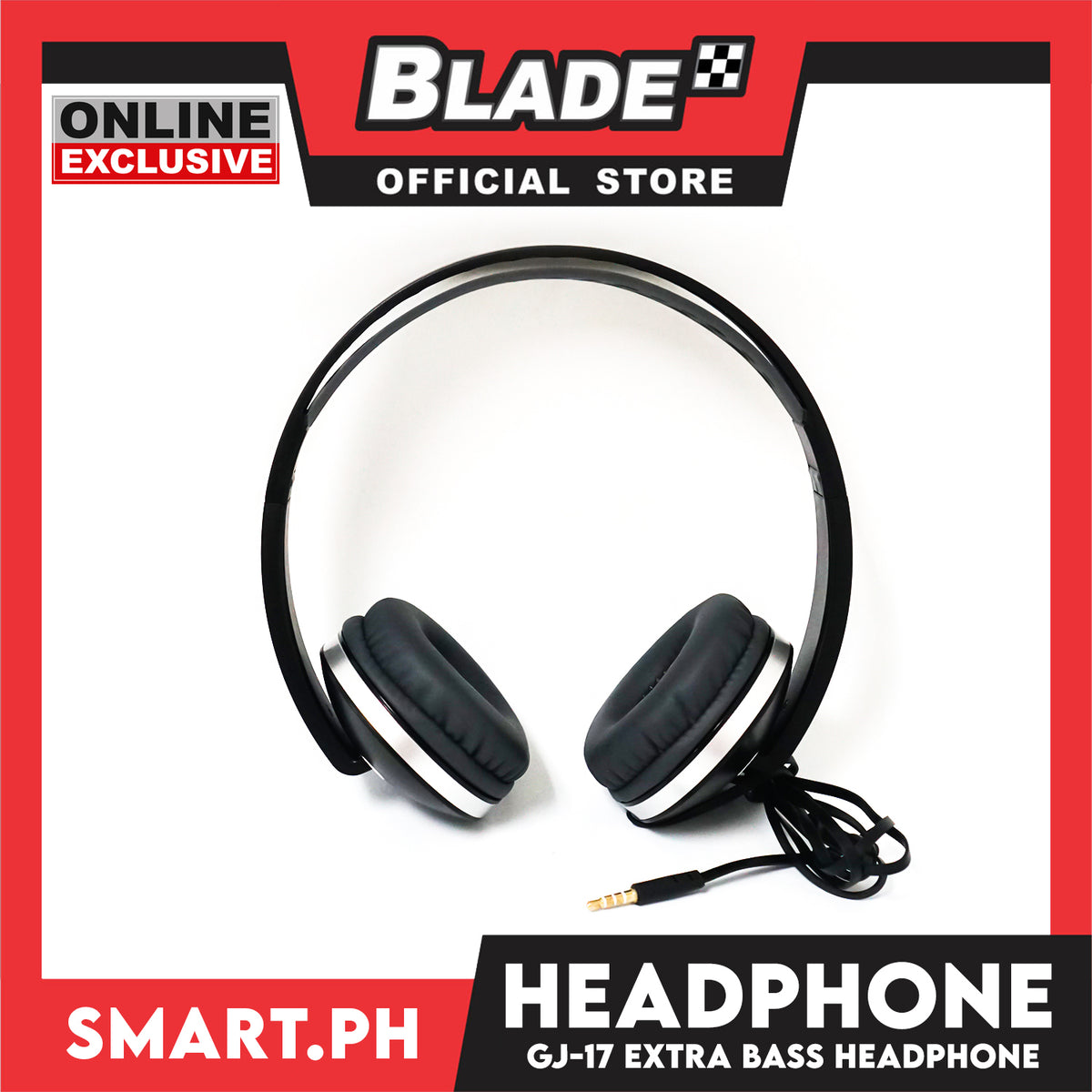 Gifts Headphone Extra Bass GJBY GJ-17 (Assorted Designs and Colors)