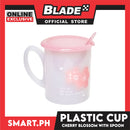 Gifts Plastic Cup Coffee Mug with Stirrer (Assorted Designs and Colors)