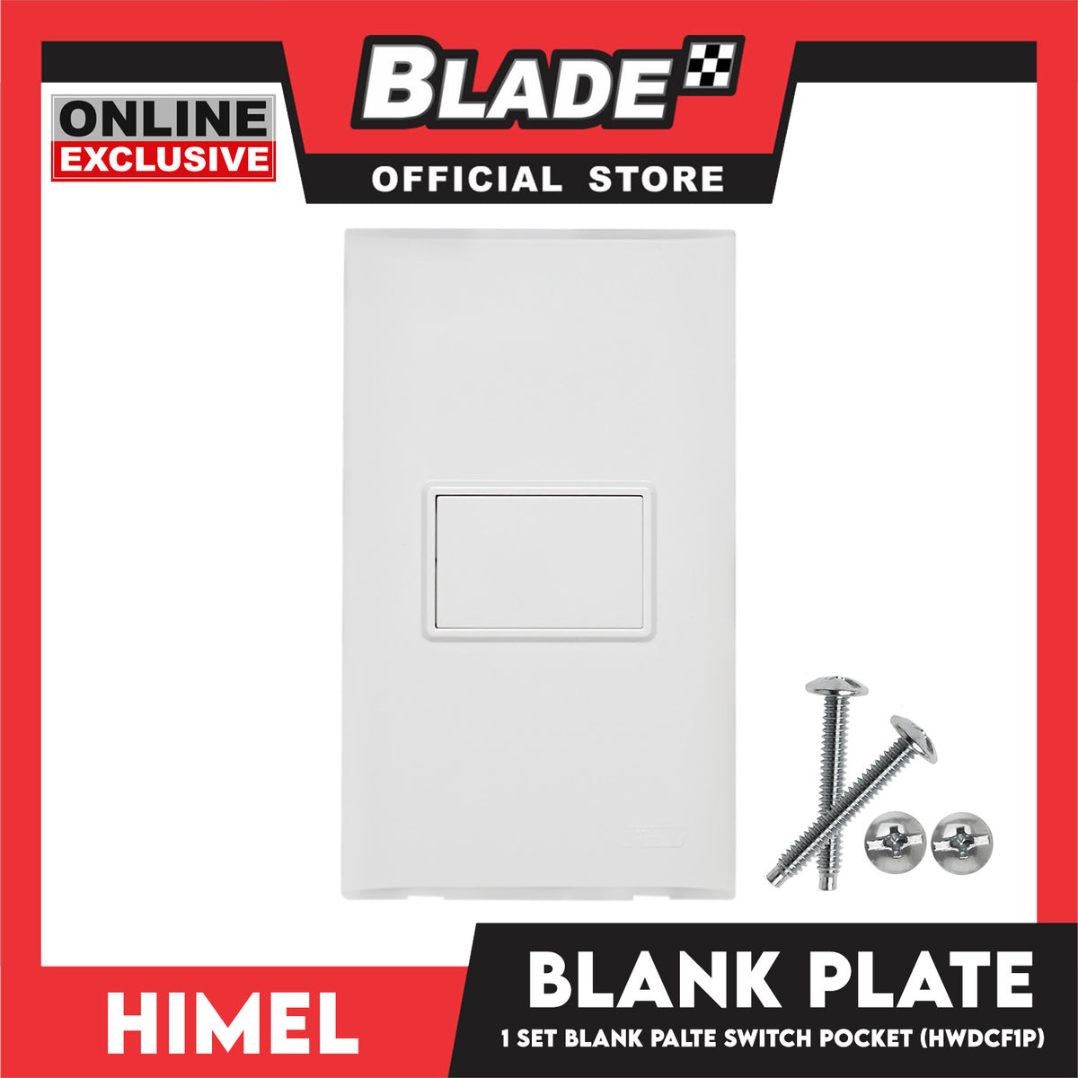 Himel Blank Plate Switch (HWDCF1P)