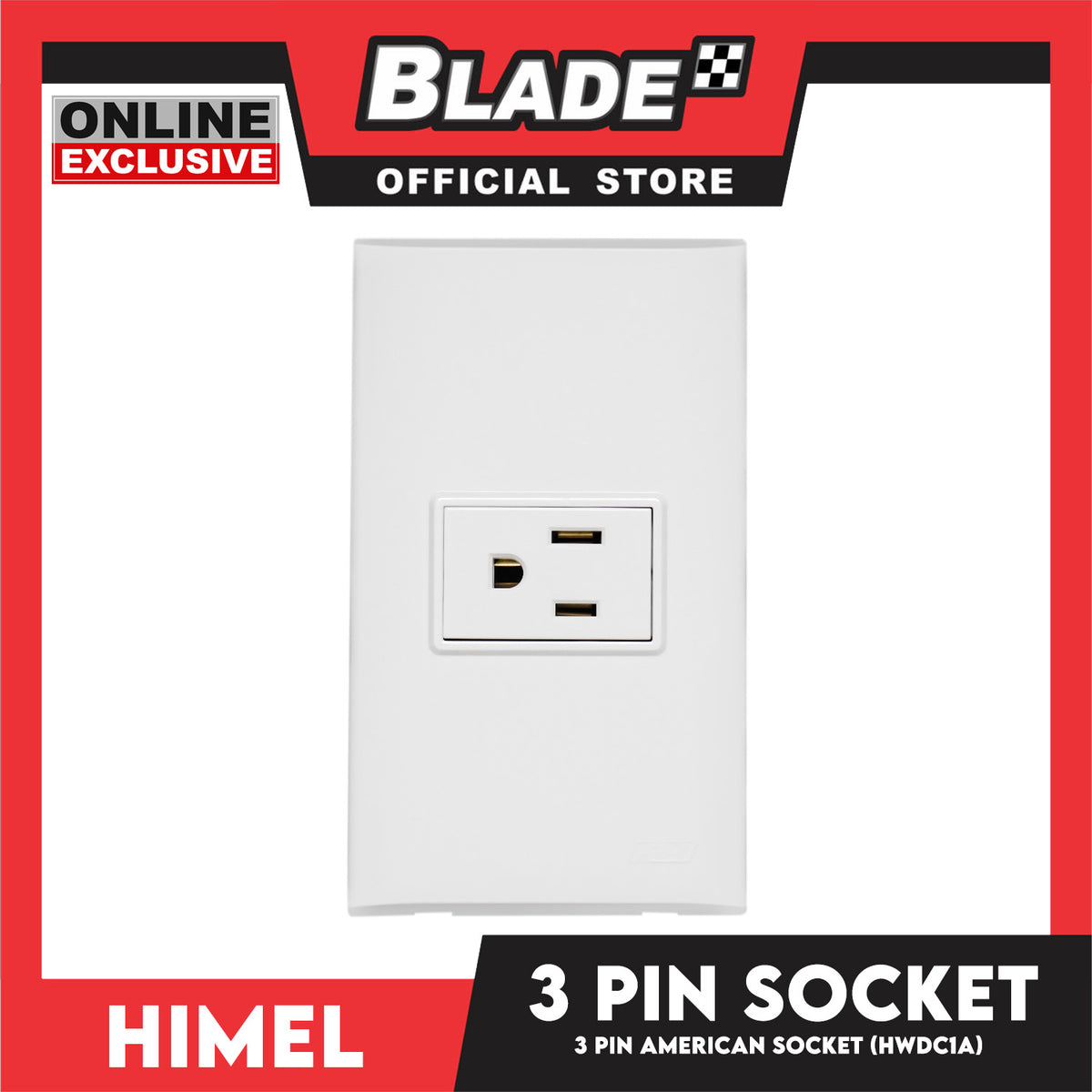 Himel 3 Pin American Socket HWDC1A