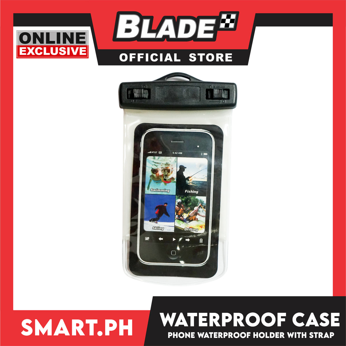 Gifts Waterproof Phone Case Holder with Strap (Assorted Colors and Designs)