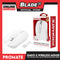Promate Wireless Ergonomic Mouse Suave-2 (White) Dual Interface Highly Tactile
