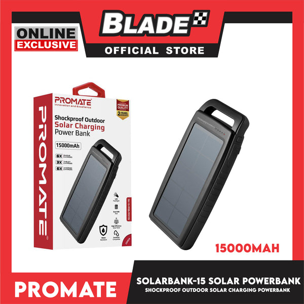 15000mah solar power bank