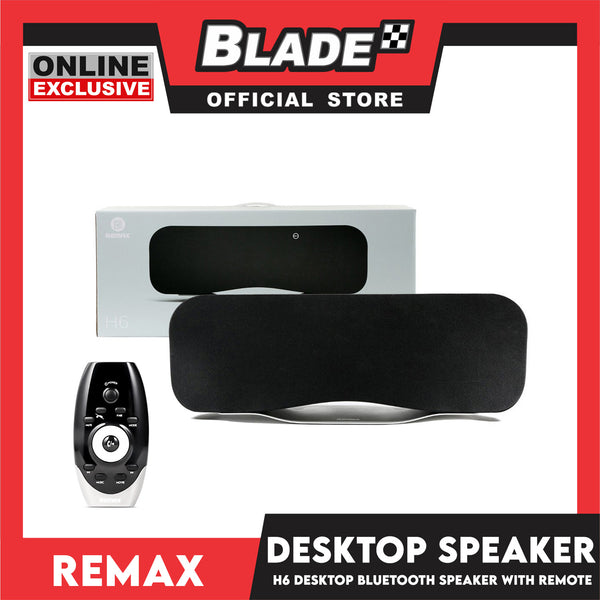 Remax Desktop Hifi Bluetooth Speaker H6 Shock Bass Stereo 3D Sound with remote