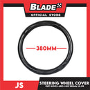 JS Steering Wheel Cover SWC Style And Premium Gold Label Line 380mm JS-05 Universal Fit for Suv's, Vans, Cars and Trucks