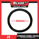 JS Steering Wheel Cover SWC Style And Premium Night Grab 380mm JS-09 Universal Fit for Suv's, Vans, Cars and Trucks