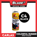 Carlas Colorful Rubber Spray Film 400ml  (C4 Black)