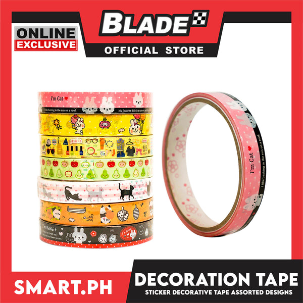 Gifts Decorative Tapes (Assorted Designs)