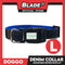Doggo Collar Denim Design Large (Blue) Perfect Collar for Your Dog