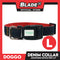 Doggo Collar Denim Design Large (Red) Perfect Collar for Your Dog