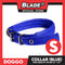 Doggo Dog Collar Adjustable Buckle Small Size (Blue) Collar Nylon for Dog