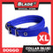 Doggo Dog Collar Adjustable Buckle Extra Large Size (Blue) Collar Nylon for Dog