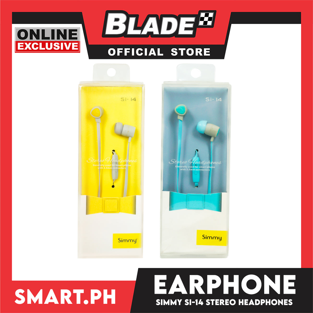 Gifts Earphone Simmy Design SI-14 (Assorted Colors)