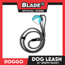 Doggo High Quality Dog Leash Adjustable (Black) Leash for Your Dog
