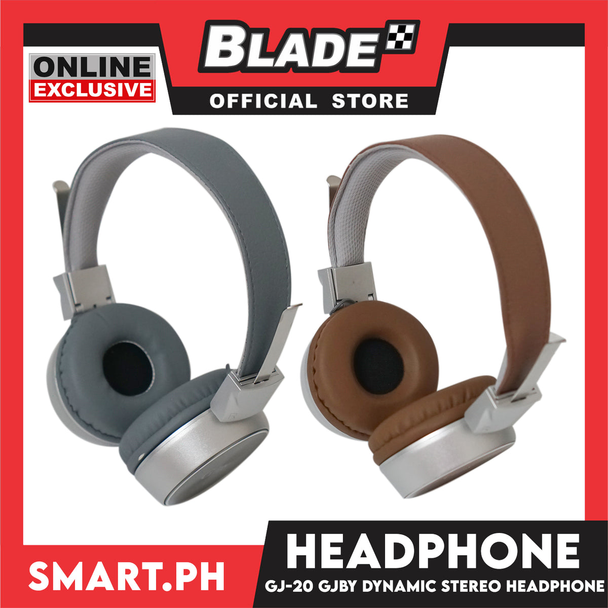 Gifts Headphone Extra Bass Dynamic Stereo GJ-20 (Assorted Colors)