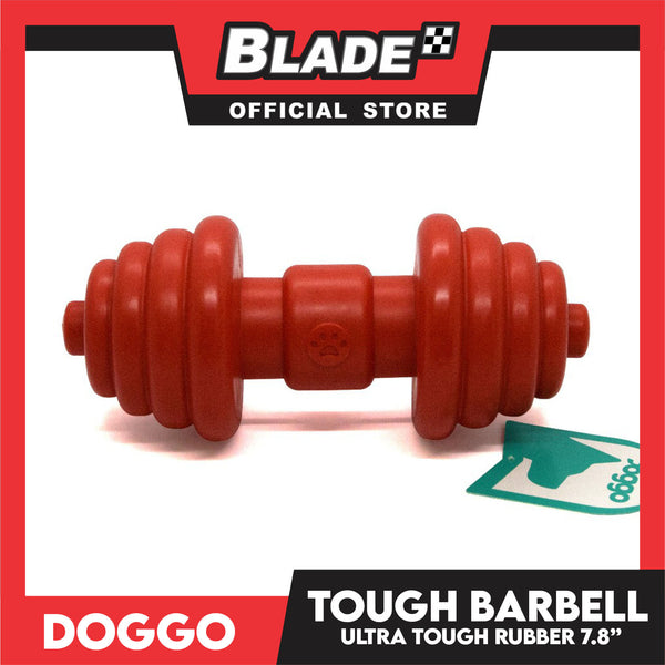 Doggo Tough Barbell Design (Red) Dog Toy Pet Toy for Adult