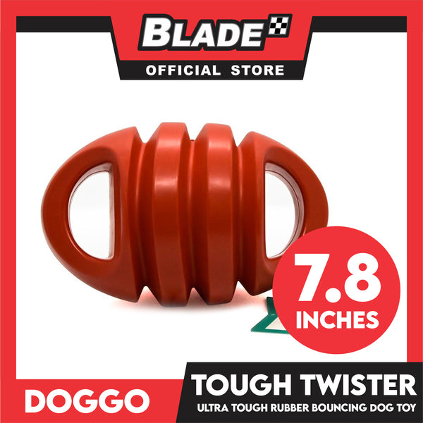 Doggo Tough Twister Design (Red) Dog Toy Pet Toy for Adult