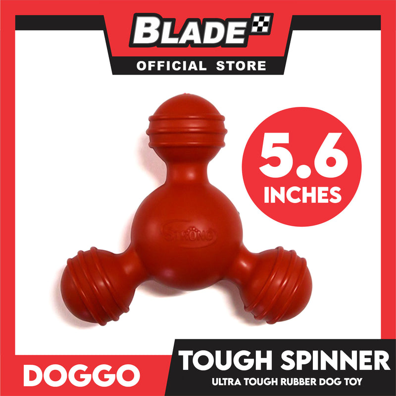 Doggo Tough Spinner Design (Red) Dog Toy Pet Toy for Adult