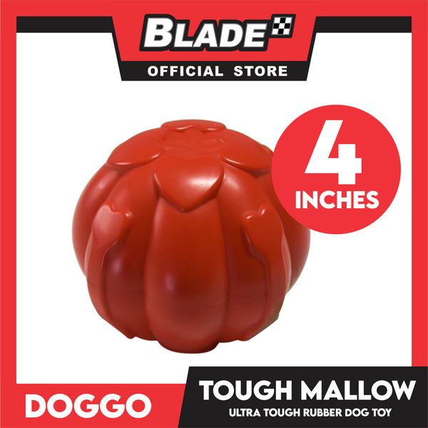 Doggo Tough Mallow Design (Red) Dog Toy Pet Toy for Adult