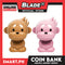 Gifts Coin Bank Girlwill Animal Design AP1303/1312 (Assorted Colors)