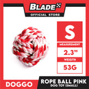 Doggo Rope Ball Small Size (Pink) Perfect Toy for Dog