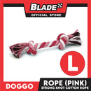 Doggo Rope Thick Fiber 11'' Large Size (Pink) Perfect Toy for Dog