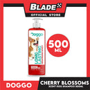 Doggo Shampoo Long Lasting Deodorizing Effect 500ml (Cherry Blossoms) Shampoo for Your Pet