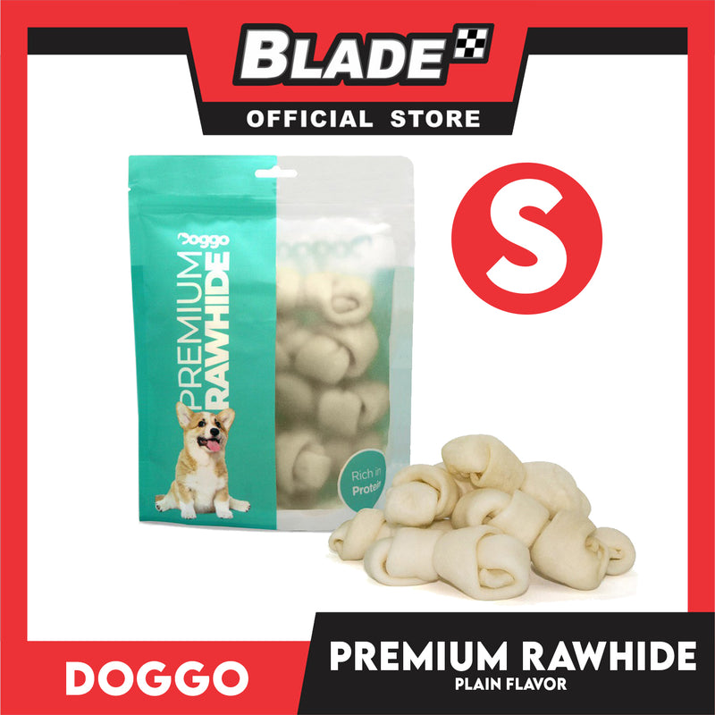 Doggo Premium Rawhide Plain Flavor (Small) Treats for Your Dog