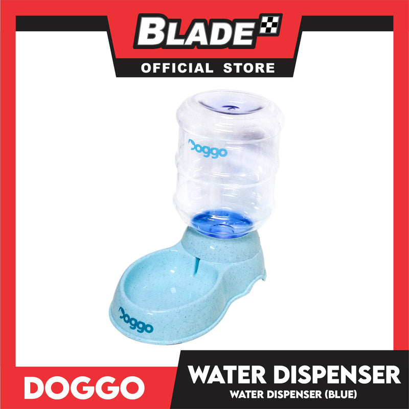Doggo Automatic Water Dispenser Dog Drinking Station (Blue) 3.8L