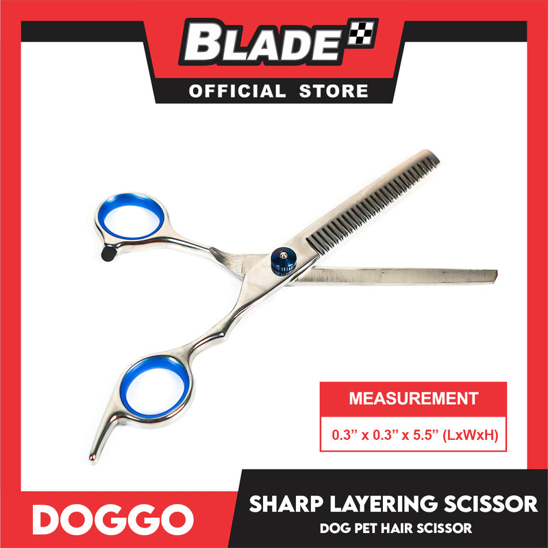 Doggo Dog Pet Sharp Layering Hair Scissor Dog Hair Grooming Tools