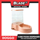 Doggo Dog Cube Water Dispenser (Peach Pink)