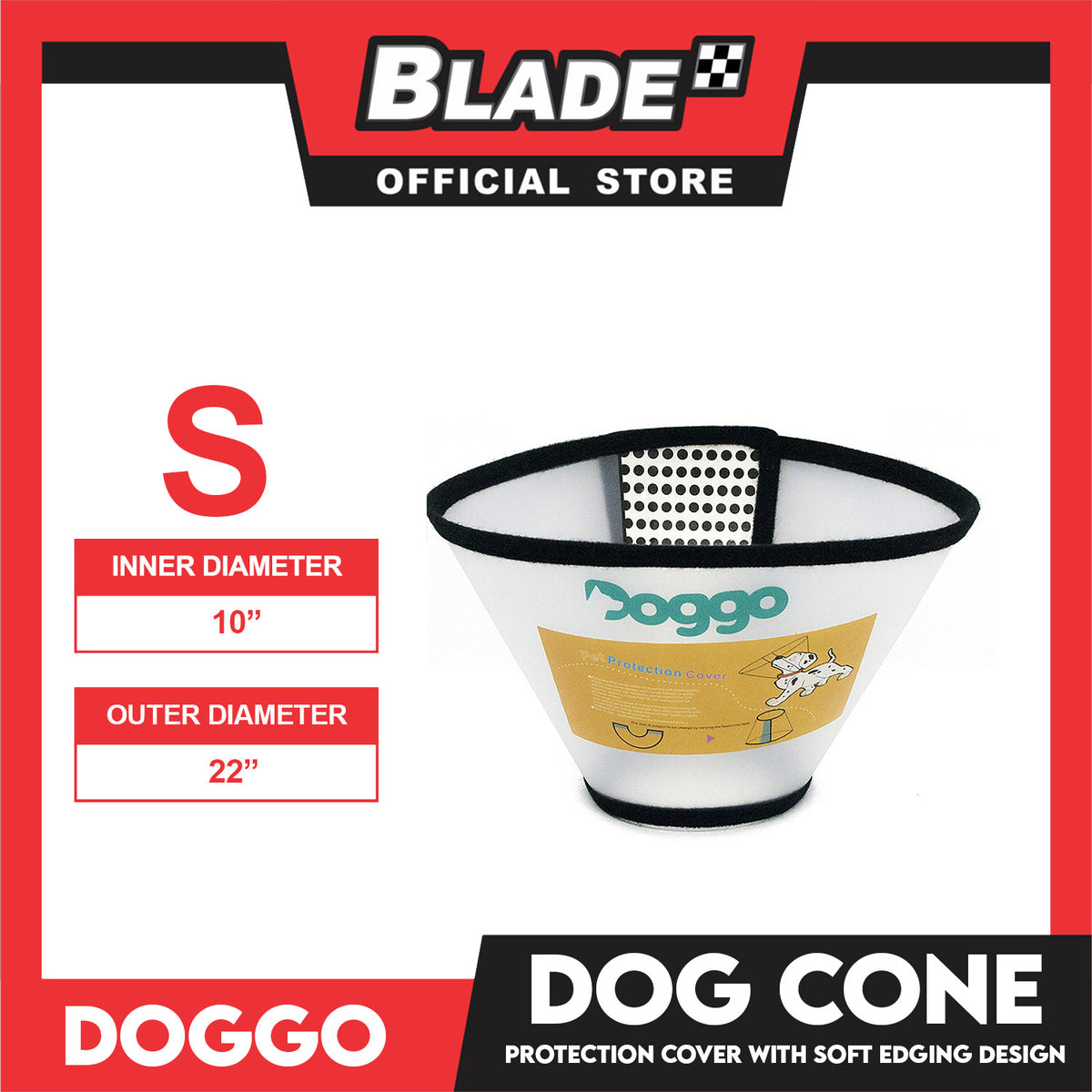 Doggo Protection Cover Adjustable Cone (Small)