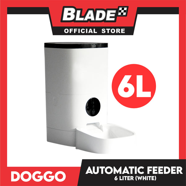 Doggo Automatic Pet Feeder 6L (White)