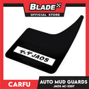 Carfu Auto Mud Guards Jaos AC-3207 (Black) Fits for All Kinds Of Truck Van And RV's (Set of 2)