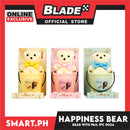 Gifts Happiness Bear With Pail 002A (Assorted Colors)