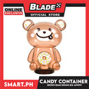 Gifts Candy Container Bear Transparent (Assorted Colors and Designs) AP0997