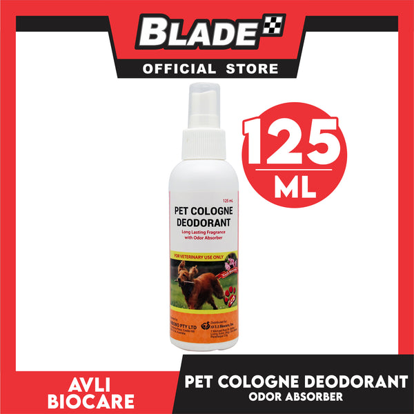 Pet Cologne Deodorant 125ml Odor Absorber