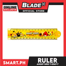 Gifts Ruler With Bird Design T-0067-1 (Assorted Designs and Colors)
