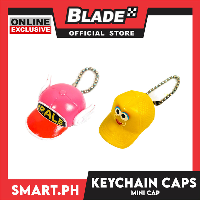 Gifts Keychain Collection, Mini Cap Design (Assorted Colors)