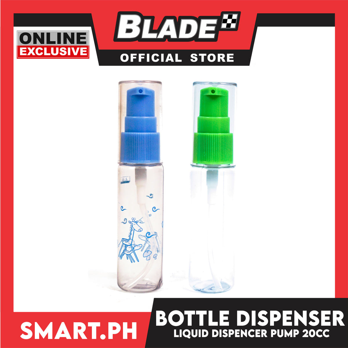 Gifts Liquid Pump Dispenser 20CC (Assorted Colors)