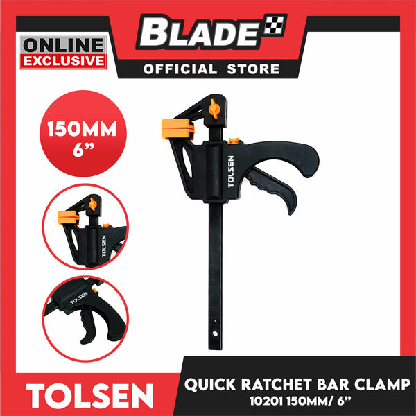 Tolsen Quick Ratchet Bar Clamp 150mm 6 10201