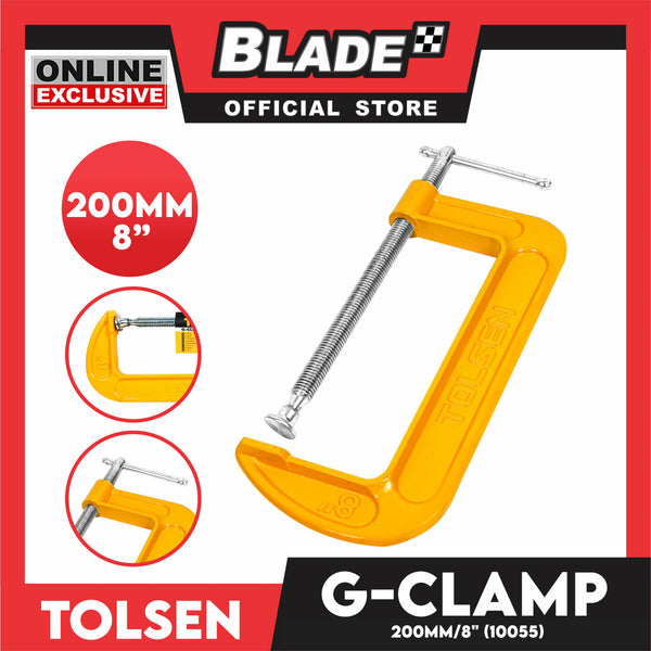 Tolsen 200mm 8'' G-Clamp 10115