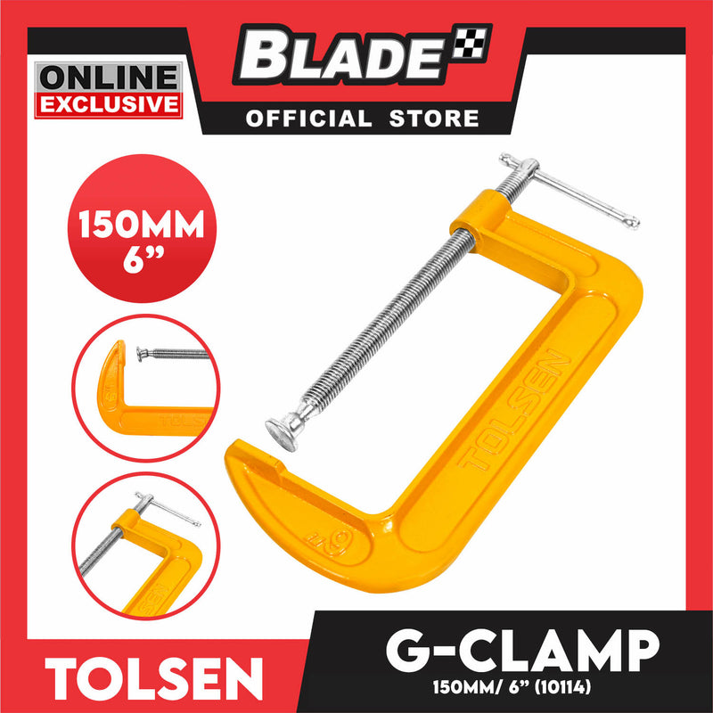 Tolsen G-Clamp 150mm 6'' 10114
