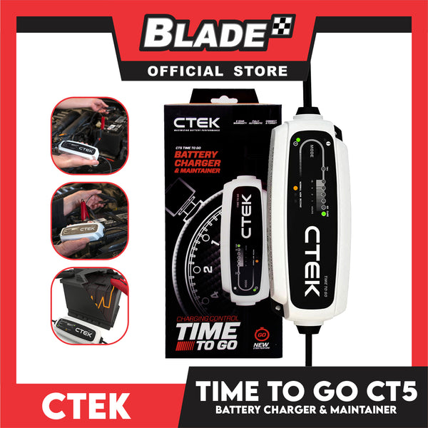 Ctek Battery Charger & Maintainer CT5 TIME TO GO