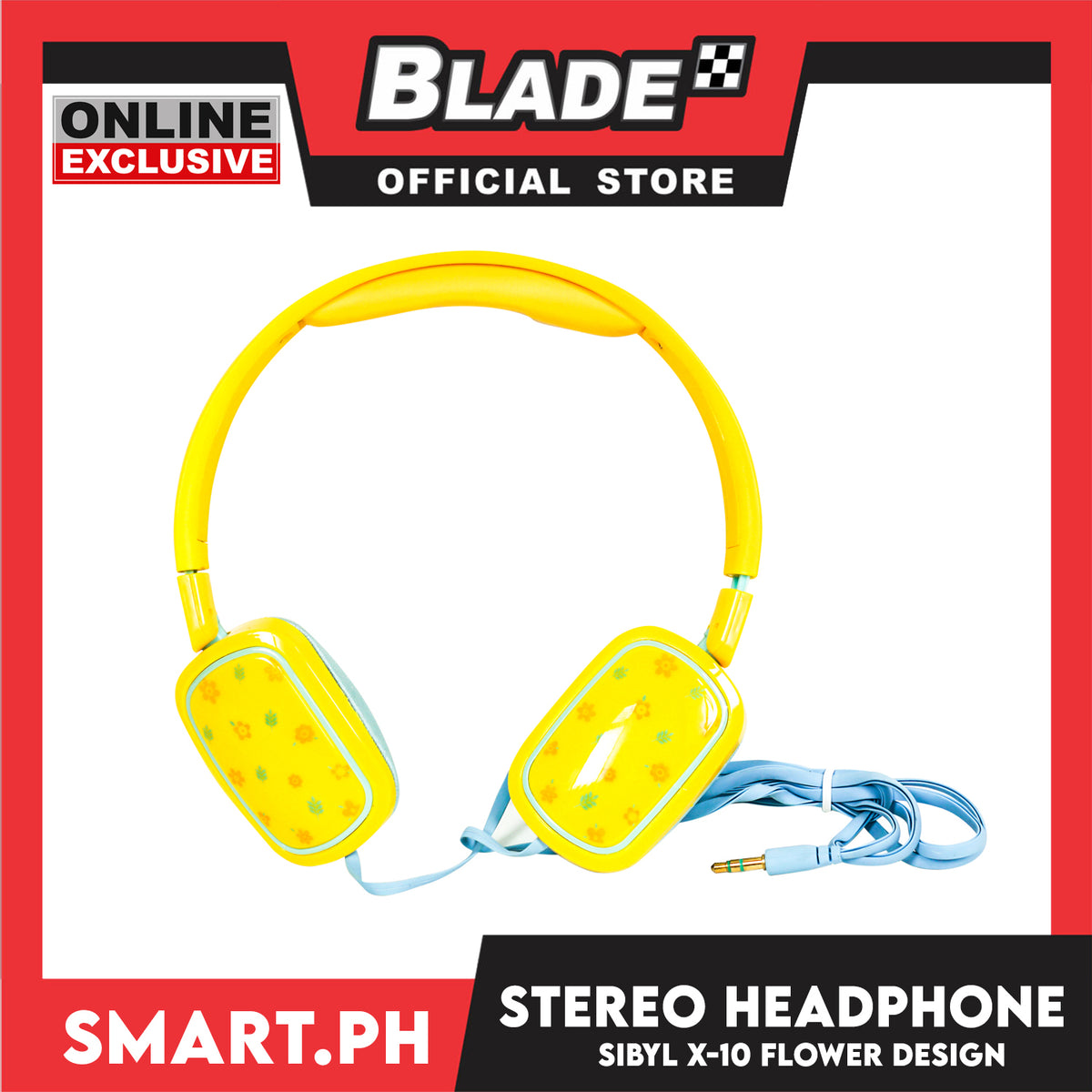 Gifts Stereo Headphone SIBYL X-10 (Assorted Designs and Colors)