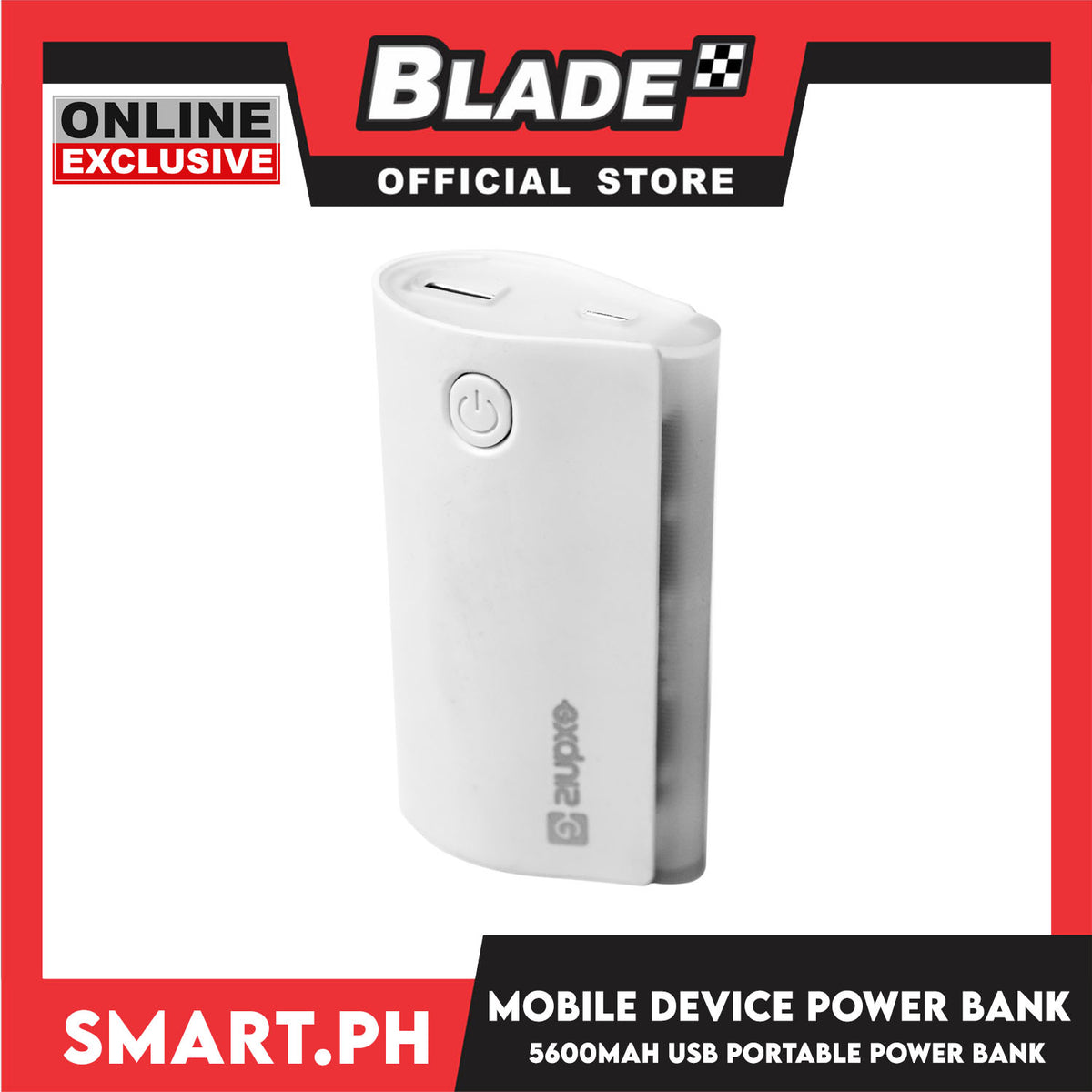 Gifts Power Bank 5600mAh Mobile Device Charging (Assorted Designs and Colors)