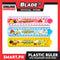 Gifts Plastic Ruler 15cm Transparent, Bird Design (Assorted Colors)