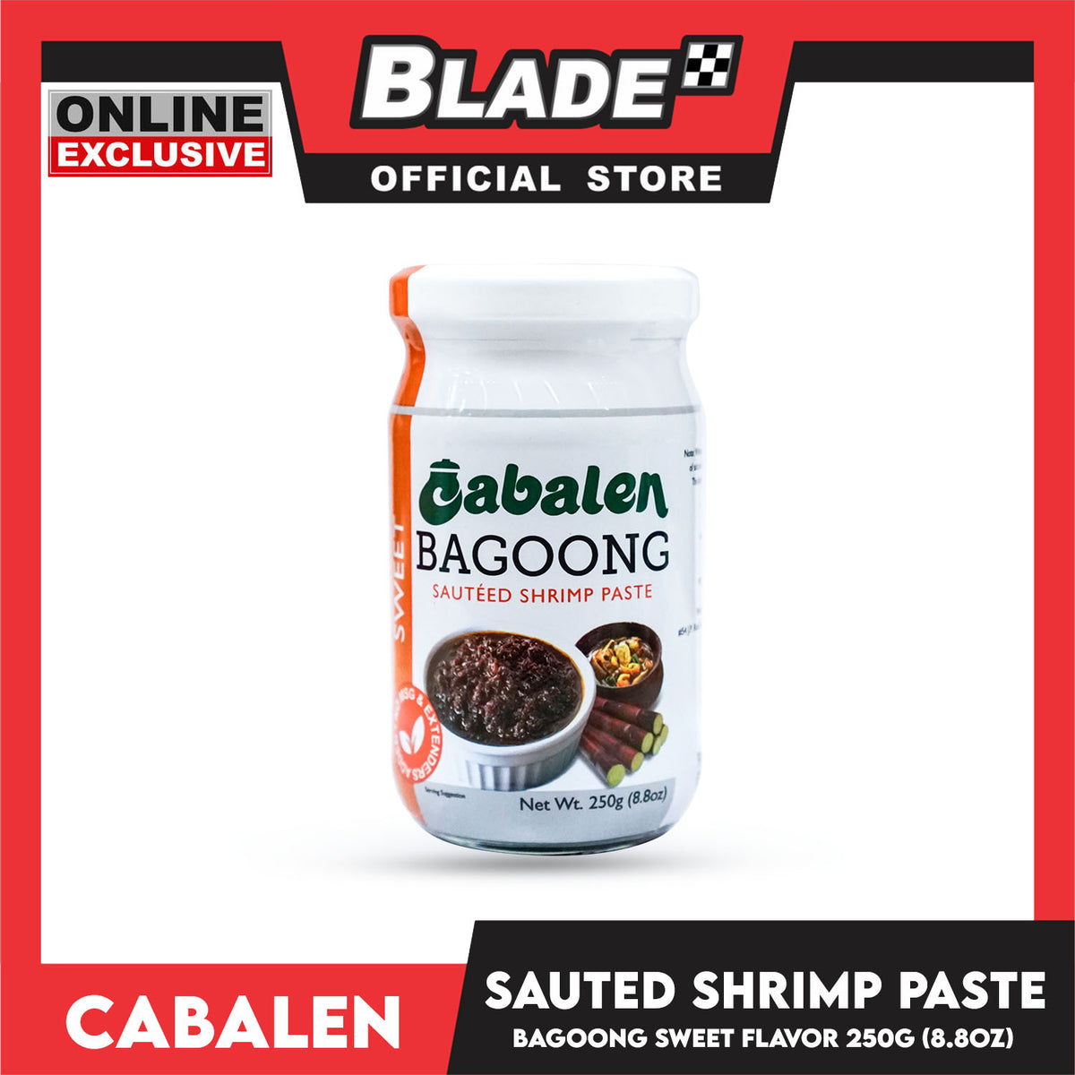 Cabalen Bagoong Sauteed Shrimp Paste 250g (Sweet)
