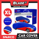 Sparco Car Cover SPC2007XL Blue Color (Extra Large)